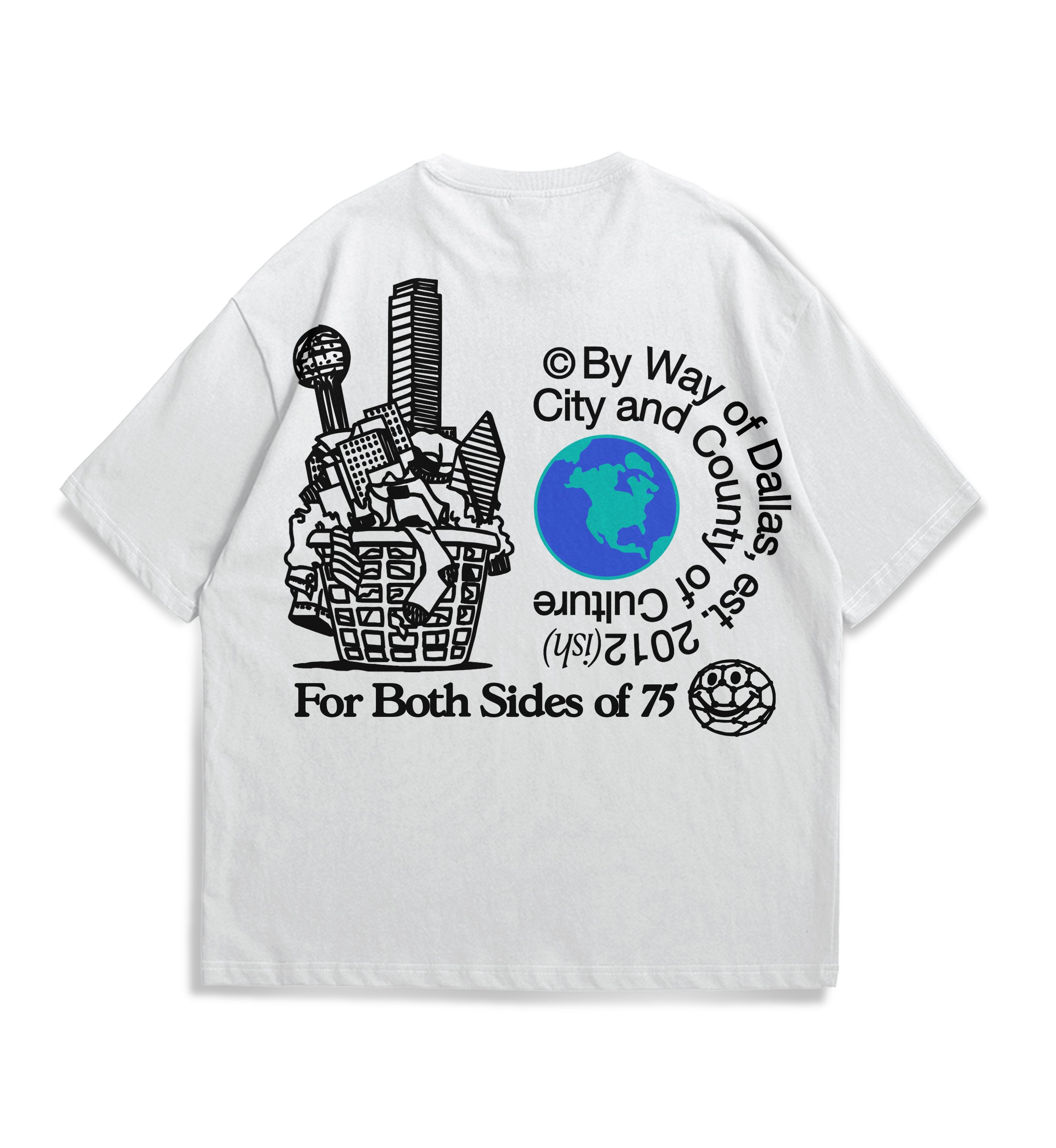 BWOD Clean Up Tee - White – By Way of Dallas
